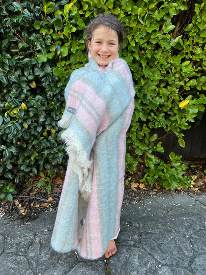 Rangiora Mohair Lap Throw - The Glamorous Goat