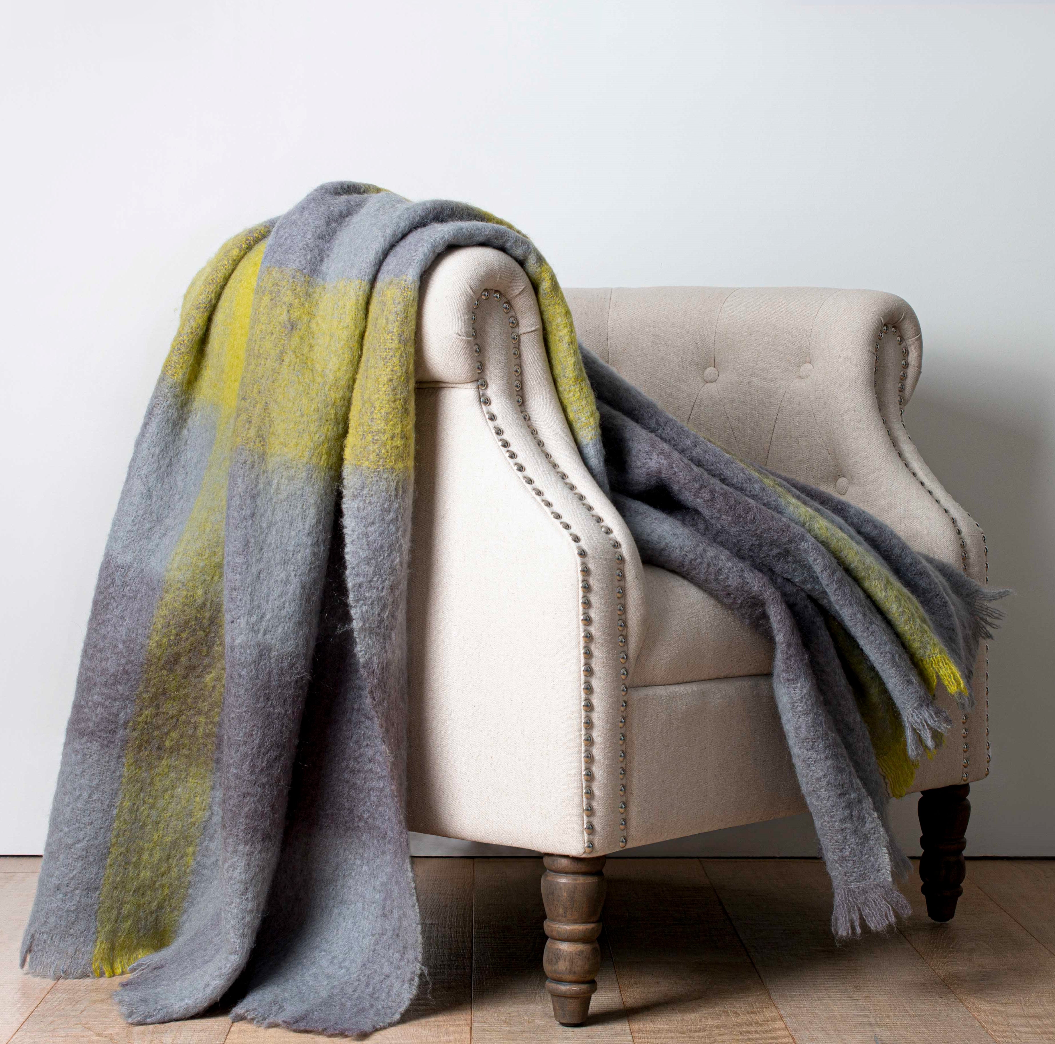 Mount Iron Mohair Throw - The Glamorous Goat