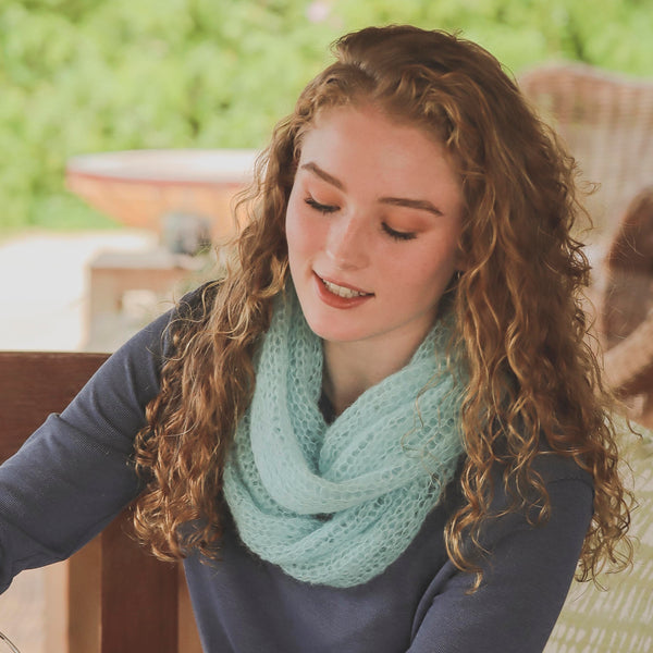 Britt’s Knits Common Good Knit Infinity Scarf Made from 50% Recycled Water  Bottles